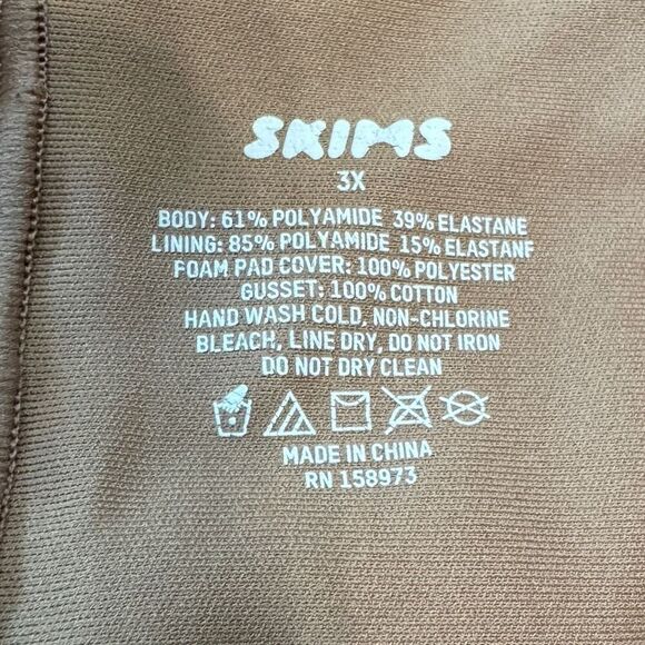 Skims Body Underwire Thong Bodysuit size 3X - Picture 8 of 8